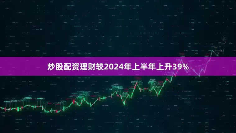 炒股配资理财较2024年上半年上升39%